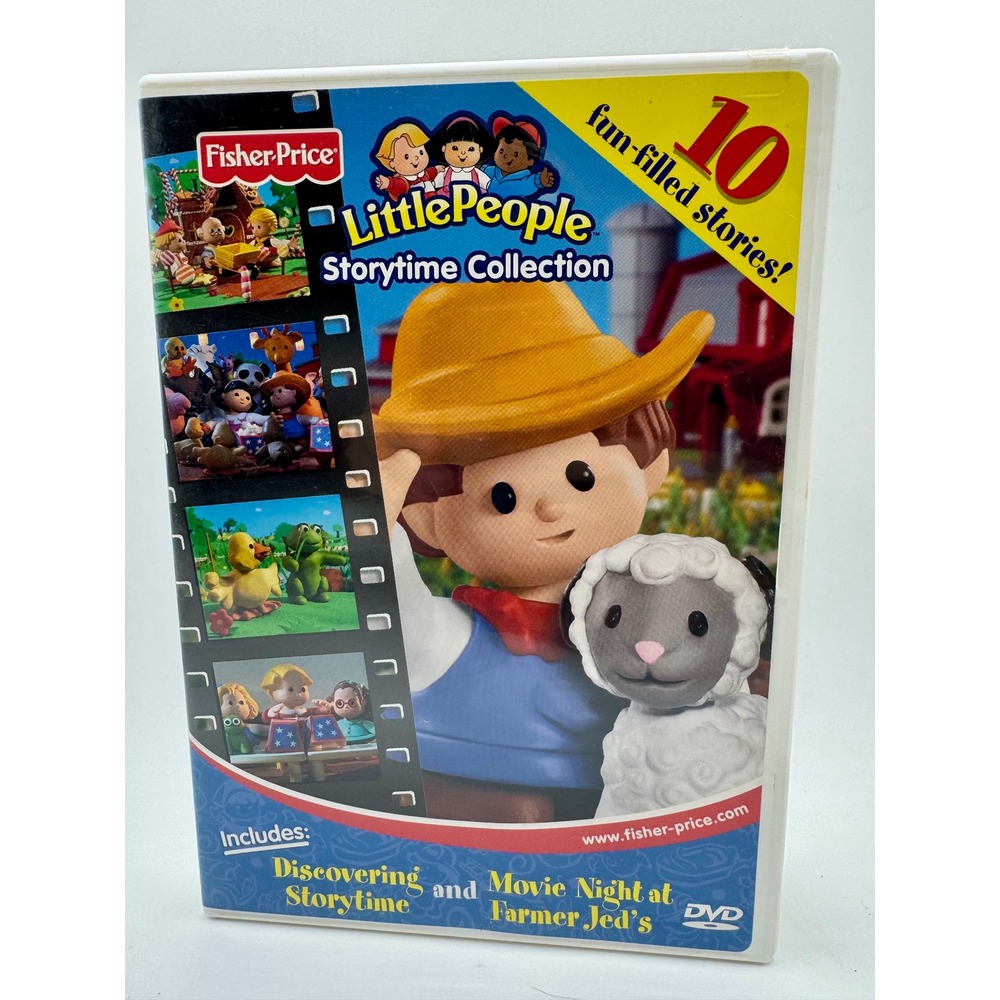 Fisher-Price Little People Storytime‎ Collection DVD 10 Stories 2004 Claymation